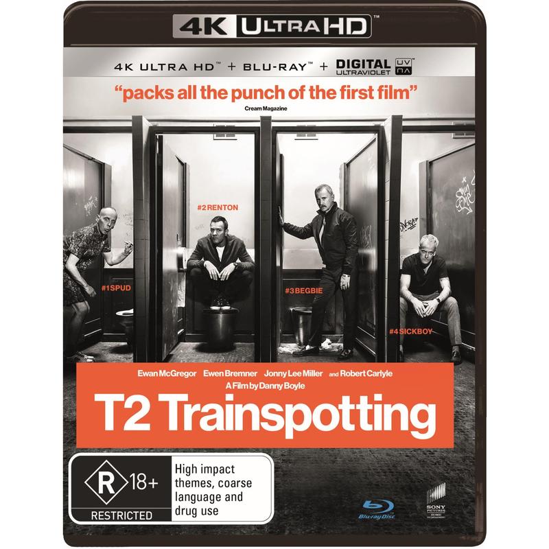 T2 Trainspotting 4K Ultra HD Blu-Ray