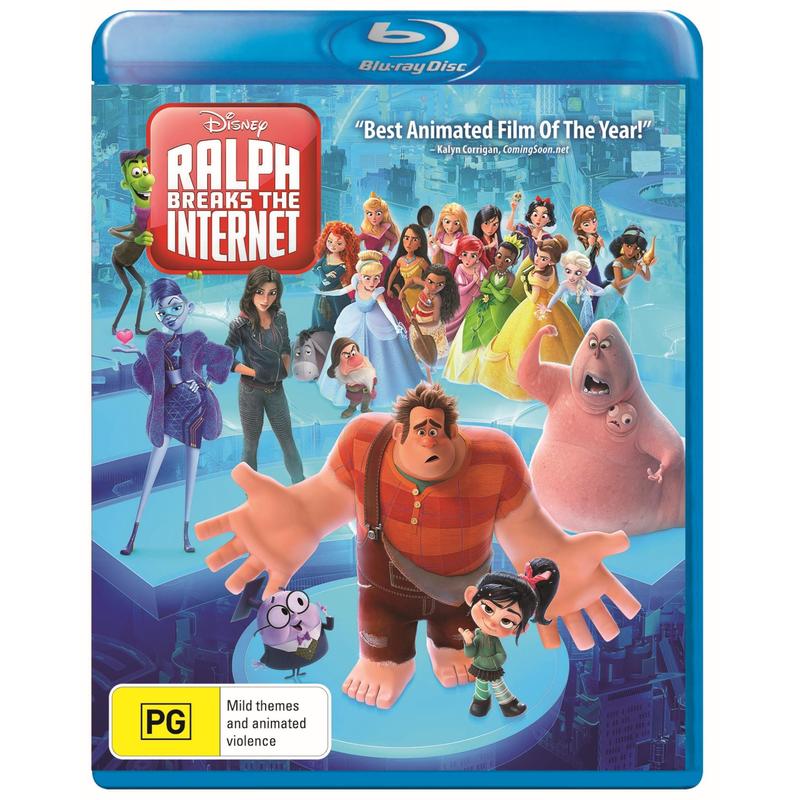 Ralph Breaks The Internet Blu-Ray